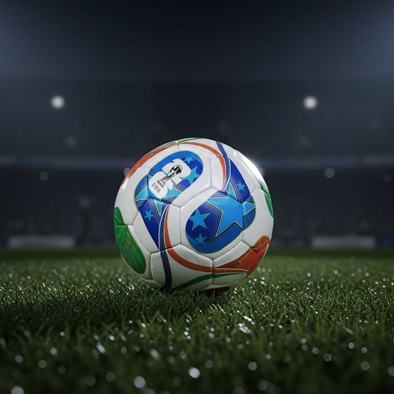 توپ فوتبال طرح جام جهانی 2026 پرس شرکتی