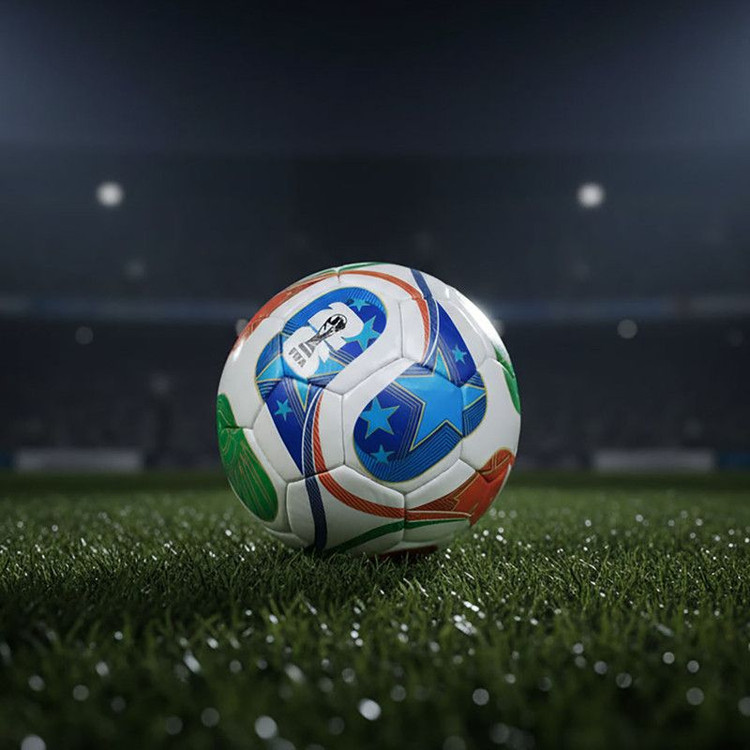 توپ فوتبال طرح جام جهانی 2026 پرس شرکتی